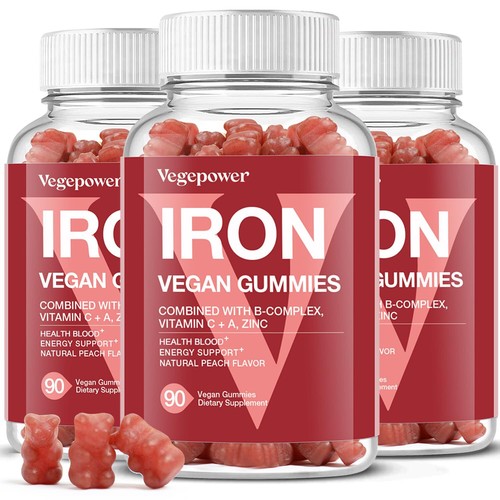 Vegepower iron gummies - vegepower,