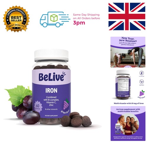 Delicious iron gummies with - delicious,