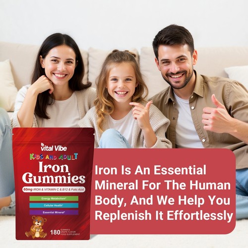 Iron gummies with vitamin - gummies, c