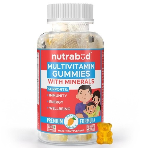 Nutrabud multivitamin gummies - nutrabud,