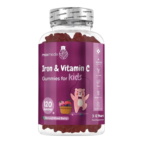 Maxmedix iron gummies - iron, for