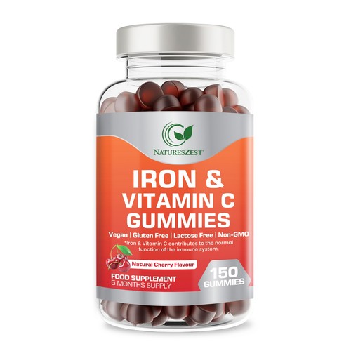 Iron vitamin gummies for - iron,