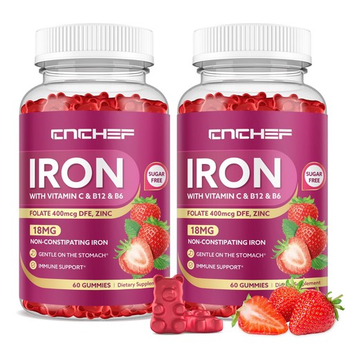 Pack iron gummies - iron, with