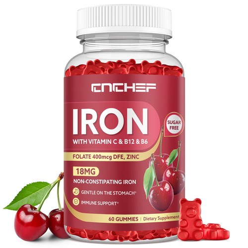 Iron gummies for adults kids - for, &